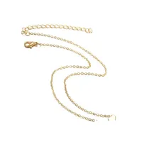 Anhänger Halskette Mode minimalistische glatte herzförmige goldene Farbe süße Charm Halskette für Frauen Drop Lieferung Schmuck Anhänger OTWRH