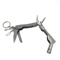 Professional Hand Tool Sets Outdoor Opener saw screwdriver knife Camping Travel Portable Multifunctional Folding LED Pliers