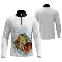 Hunting Jackets Professional Design Your Own Fishing Shirts Long Sleeve Outdoor Clothes Performance Tournament Full Sublimation Outfits