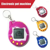 Electronic Pets Toys Virtual Digital Pet Game Console Nostalgic E-pet Interactive With Keychain