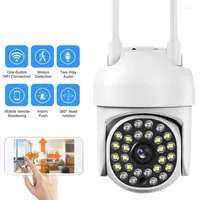 Camcorders Wifi Camera Outdoor Wireless Security With Full Color Dual Light Night Vision For Home