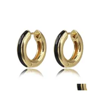 Hoop Huggie Fashion Jewelry Women Earring Colorf Drip Oil Earrings For Anniversary Party Gift Piercing Pendient Drop Delivery Otorw