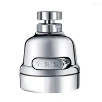 Kitchen Faucets Tap Spray Head 360 Degree Rotation AntiSplash Shower Water Saving Faucet Sprayer Nozzle 3 Modes Connector Charmingly