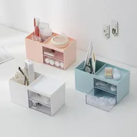 Storage Boxes Makeup Box Cosmetic Drawer Organizer Jewelry Nail Polish Container Home Office Desktop Sundries