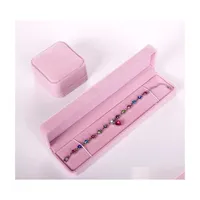 Jewelry Boxes Ring Necklace Packaging Organizer Container Bk Gift Box Earring Holder Cases Drop Delivery Display Otayi