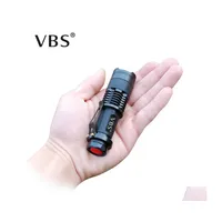 Flashlights Torches Torch 3 Modes Zoomable Mini Led Flash Light 14500 Tactical Waterproof Q5 1000Lm Drop Delivery Sports Outdoors Ca Dhik9