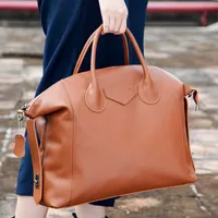 2023 Fashionable new leather women's designer bag cowhide trend large single shoulder cross body hand tote