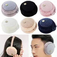 Berets Fashion Soft Outdoor Women Men Foldable Plush Earmuffs Winter Ear-Muffs Cold Protection Earflaps Ear Warmer