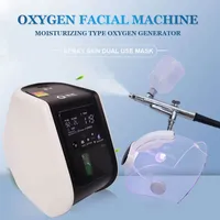 Oxygen Jet Anti Aging Mask Aqua Peel Solution Facial Lifting Device Led Photon Therapy Oxygen Jet Machine