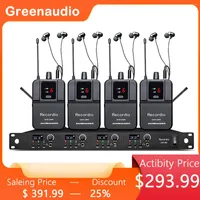 Microphones GAW-EM04 Professional Stage Wireless Monitor In-ear Recognition System Performance Headphones For Performances