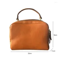 Evening Bags YourSeason Genuine Leather Casual Ladies Versatile Simple Shoulder Bag Solid Color Female Natural Soft Cowhide Handbags