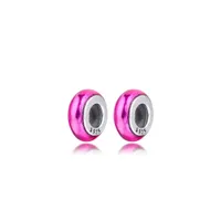 Charms 100 925 Sterling Small Hole Beads My Pink Charm Fits Pandora Me Bracelets Woman Sier Jewelry Gift For Women Drop Delivery Fin Dhqau