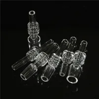 smoking pipe Nectar Quartz Tip 10mm 14mm 18mm Quartz Nail Smoking Concentrate Dab Straw Pipes Inverted Nail For Glass Nector