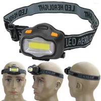 Headlamps Headlamp Torch Outdoor Super Bright Camping Hunting COB LED Lighting Headlight Light
