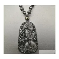 Pendant Necklaces High Quality Jewelry Craving Big Stone Necklace Mens Drop Delivery Pendants Dh6Ks