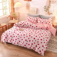 Bedding Sets Printing Soft Duvet Cover Winter Smooth And Comfortable King Queen Twin Size Brushed Quilted Bed Sheet Sofa Towel
