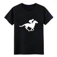 Camicie da uomo cavalli in sella al cavaliere da corsa per le corse e equitazione da uomo design cotone s-3xl una maglietta vintage primavera autentica unica