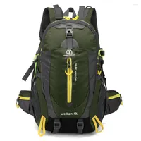 Backpack 40L Waterproof Hiking Men Women Lightweight Travel Camping Daypack Outdoor Sports Tactical Bag For Cycling Ski Climbing