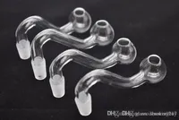 10mm male clear thick pyrex glass oil burner water pipes for oil rigs glass bongs thick big bowls for smoking
