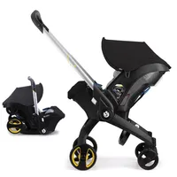 Коляски# детская коляска 4 в1 в1 Автомобильное сиденье 0-2 года, рожденная портативная корзина для коляска 278a