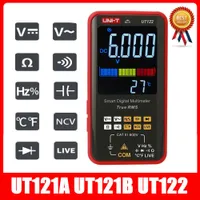 UNI-T UT121A UT121B UT122 Smart Digital Multimeter True RMS Voltage Frequency Dual Display NCV LIVE Auto Range 6199 Count Meter