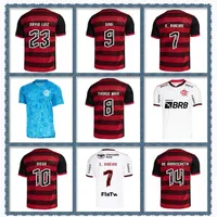 2022 2023 Flamengo Soccer Trikots Fans Spieler Version 22 23 Diego E. Ribeiro Gabi Football Shirt Pedro de Arascaeta BALLOTS HENR3195
