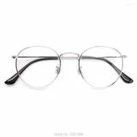 Sunglasses Frames Fashion Design Found Metal Women Eyeglasses Frame Men Optical 3447V 50mm 143