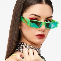 Sunglasses Fashion Vintage Small Frame Women Men Designer Punk Square Hip Hop Sun Glasses For Female Shades Uv400SunglassesSunglasses