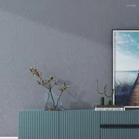 Wallpapers Simple Modern Silk Wallpaper 3D Stereoscopic Living Room Bedroom Waterproof Plain Solid Color For Walls Home Roll