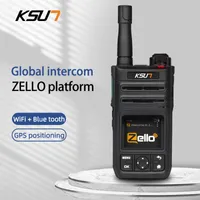 Walkie Talkie Zello 4G Wifi Wireless Radio Station SIM Real PAndroid Mobile Phone Long Range Professional KSUN ZL30