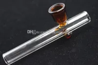 wholesale labs Steamroller hand pipes Labs glass smoking pipes with large burner bowl tobacco pipe hand spoon pipe on balancer