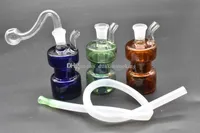 New glass percolator bubbler water pipe matrix smoking pipes tobacco pipe bong 10mm glass oil rig bong with bowl and silicone tube