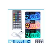 Rgb Controllers Est Dc 12V 44 Keys Ir Remote Led Controller For 3528 5050 Smd Lights Strip Drop Delivery Lighting Accessories Otbyi