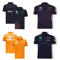 F1 Formula One Racing T-shirt Summer Round Neck Sports Shirt with the Same Custom Zqoh