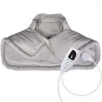Carpets Winter Electric Heating Pad Moist Back Neck Shoulder Warmer Heat Therapy Pain Relief Temperature Adjustable 110-240V