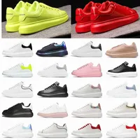 2023 New Designer Shoe Casual Run Shoes White Black Leather Luxury Velvet Suede Womens Espadrilles Classic mens women Flats Lace Up Platform Trainers Sneakers