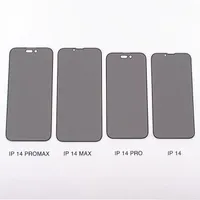 Para iPhone 14 13 12 mini 11 Pro Max x Xr Xs Max Privacidade Vidro Temperado Vidro Anti-Spy Protetor com tabela
