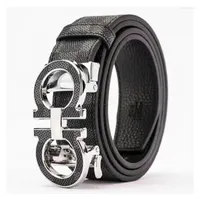 Belts Europe And American With G Lettering Design Belt Men Casual Jeans 130 Cm