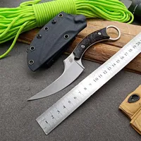 Promotion ! Fixed Blade Knife Urban Pal Punching Knives multifunction ourdoor Hiking Camping claw FOX hand tool179k