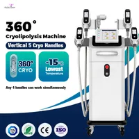 Weight Loss 5 Cryo Handpieces Body Sculpture Slimming Machine Reduce Belly Fat Male Breast Reduction 360 Cryolipolysis Machine
