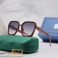 Designer sunglasses fashion luxury Sunglass UV resistant for women men letter Beach shading glasses with box very good