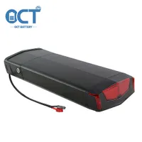 48V Rear Rack ebike Battery 36V 21700 Cells Electric Bicycle Lithium Battery Pack 40A BMS For 250W-1500W Motor