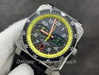 2023 Montre de Luxe Designer Watch BR 42 mm Diametring Racing Dial z 7750 Ruch Sapphire Glass Mirror Wypolerowany stal nierdzewna Funkcja wodoodporna