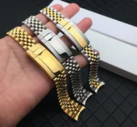 Assista Bands for - Watches Men Strap Accessories Bracelet DateJust Band Submarine Pulseira de aço inoxidável 20mm 20mm