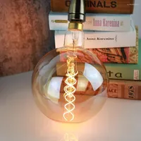Led Light Bulb E27 220V Round Decorative Lamps Dimmable Lights Lighting Big Size Bulbs G200 20cm Diameter