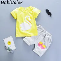 Clothing Sets Baby Boys Summer Born Cotton T-shirt Short Pants 2pcs Tracksuits For Infant Sports Suit