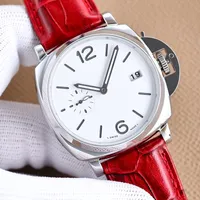 Mens watches automatic watch 42mm dial white color 2555 mechanical movement 316L fine steel Luminous Calendar