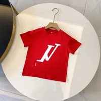 Top baby clothes kids designer t shirt kid t shirt girl boy Short Sleeve toddler clothe 1-15 ages child tshirts  summer with letters tags 8 colours size 90-160