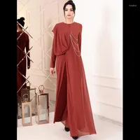 Ropa étnica Musulmana de ropa para mujeres Duba Duba Medio Oriente Vestido de noche
