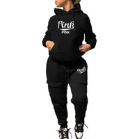 Womens Hoodies Tracksuits Designer Clothing letter Printed Two Piece Set Women's fashion casual sweater suit